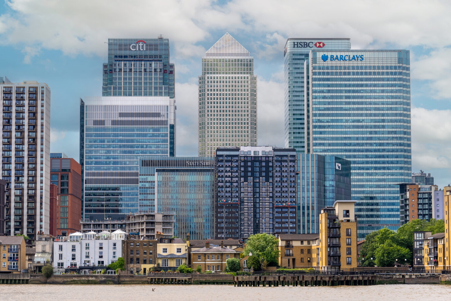 Canary Wharf skyline-57