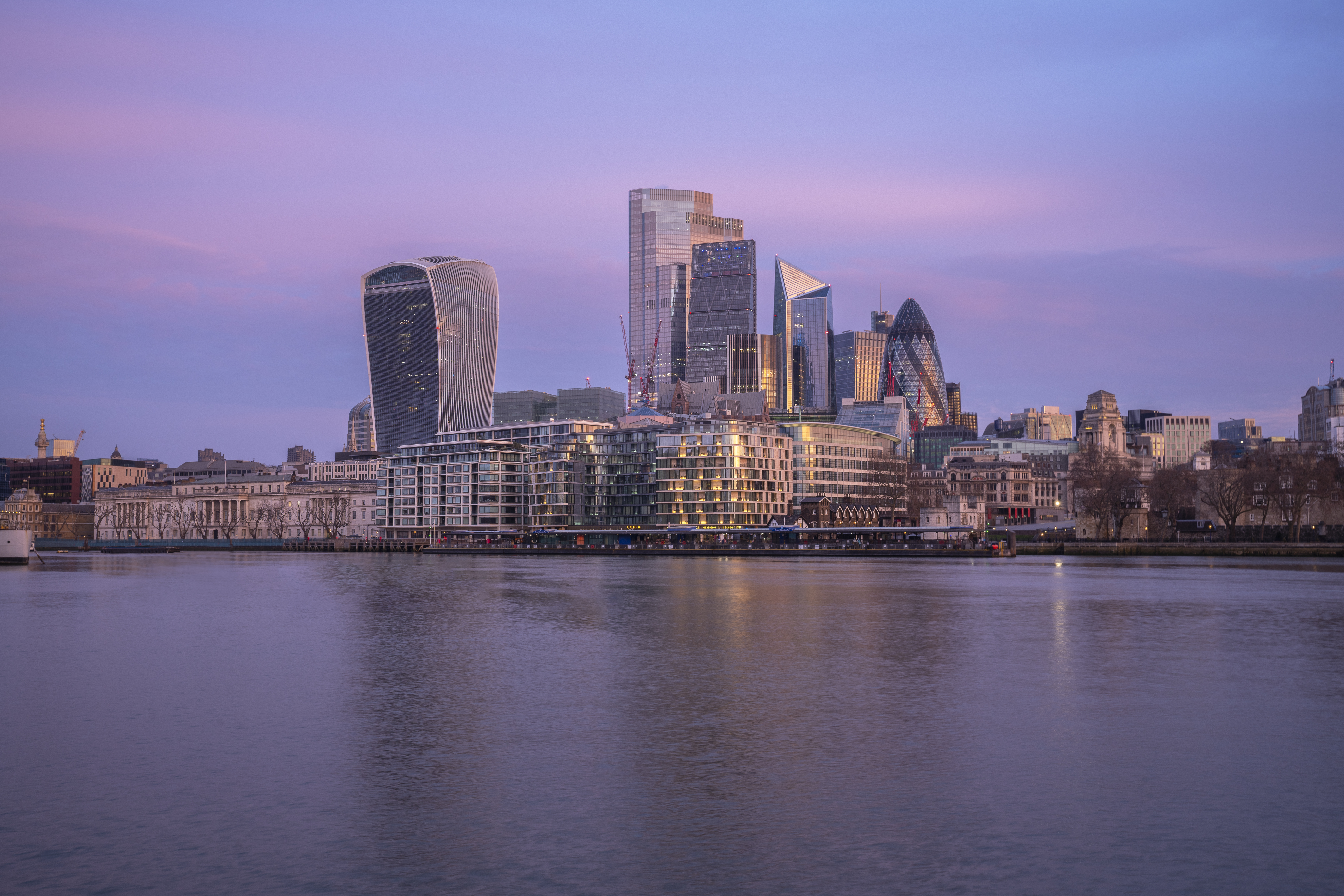 The City skyline